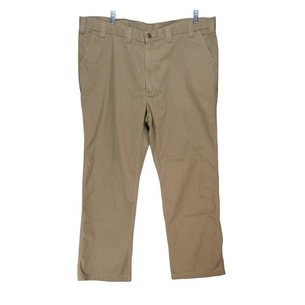 Carhartt Pants Men'S  Khaki Rugged Relaxed Fit Work Size 43‎ X 31 100095 253